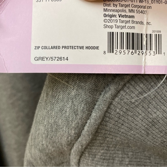 New! Wild Fable Zip Collared Protective Hoodie Women’s Medium - Picture 4 of 6